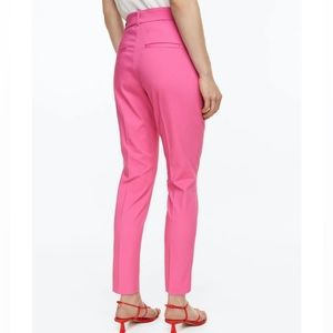 H&M Pink Tapered Women’s Slacks Pants Size 12 or euro 44